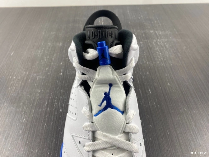Cheap 6 (2014) Blue Jordan Retro Sport Air 384664-107 0807